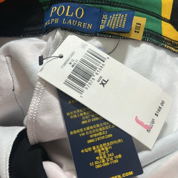 NWT Polo Ralph Lauren Abstract-Print Double-Knit Jogger Pants - Picture 4 of 7